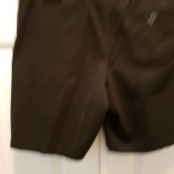 George Flat Front Short At the Knee Black Size 36 - Picture 5 of 9
